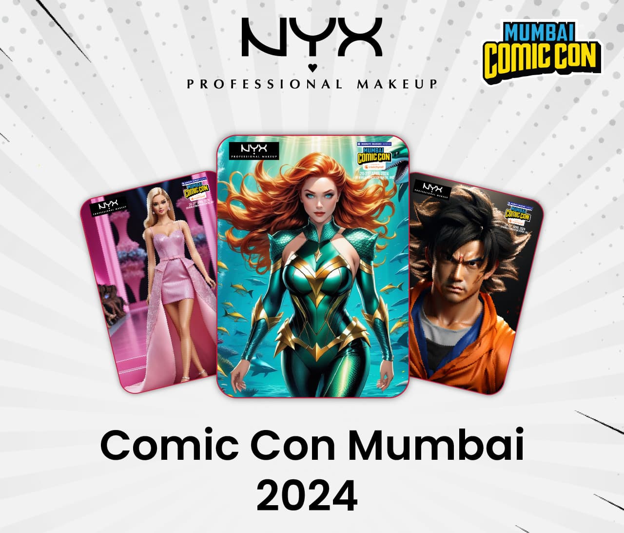 NYX - Comic Con Mumbai 2024