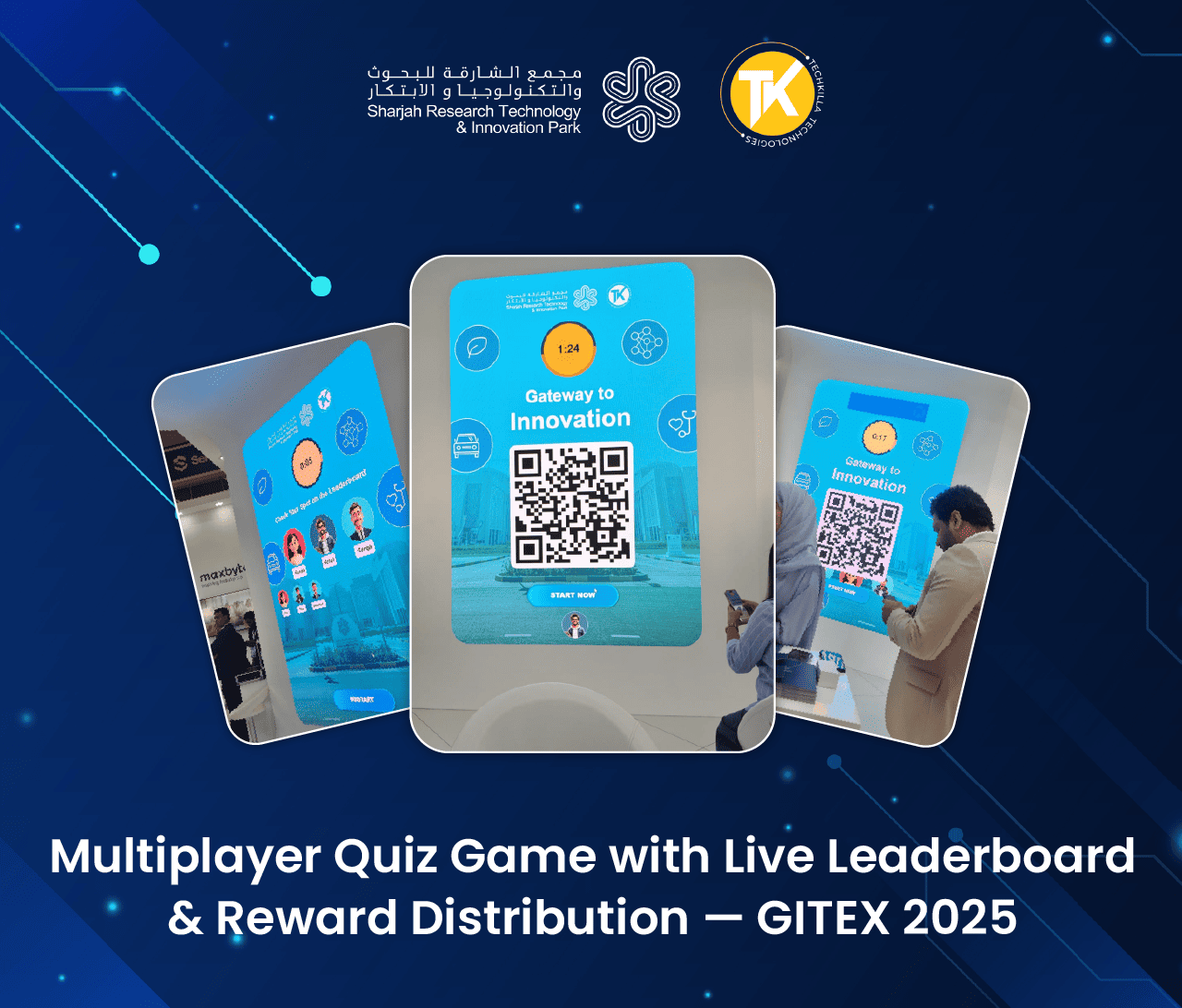 Multiplayer Quiz Game with Live Leaderboard & Reward Distribution